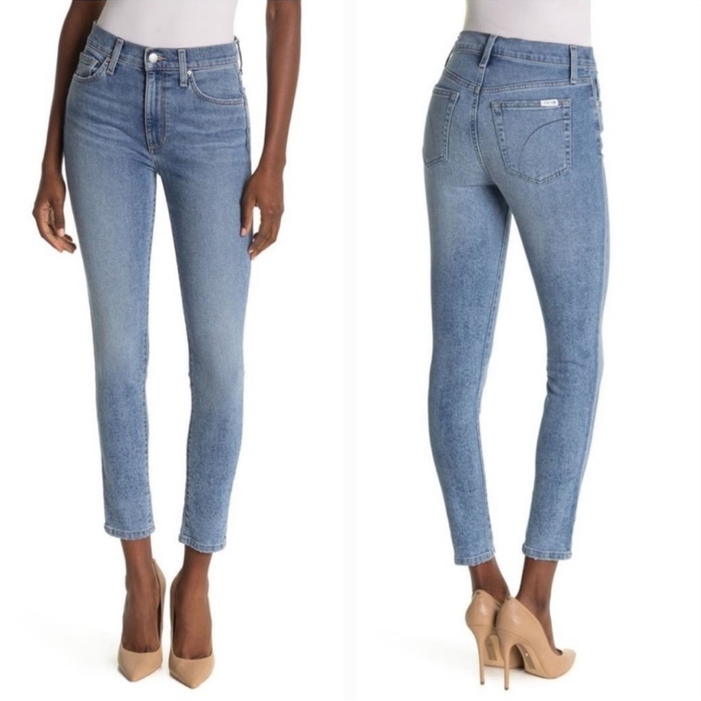Joe’s Jeans high rise skinny ankle stretch jeans Artesia wash‎